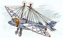 Cartoon Grafik Titel: Aero-Sprott -  zum vergr��ern auf die Grafik klicken