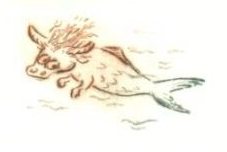 Cartoon  Druckgrafik Titel: Labskaus  -  zum vergr&ouml;&szlig;ern auf die Grafik klicken