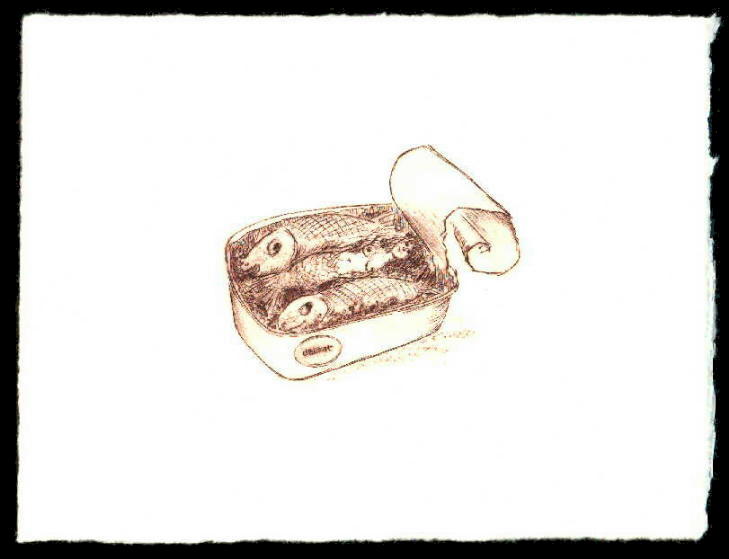 Cartoon  Grafik  Titel: Nixe   Technik: Kaltnadelradierung   Plattenformat: 13 cm x 10 cm   Papierformat ca. 26,5 cm x 20 cm   gedruckt auf B&uuml;ttenpapier   Auflage 1 - 100  -  zur&uuml;ck zur &Uuml;bersicht bitte hier klicken