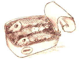 Cartoon Grafik Titel: Nixe  -  zum vergr&ouml;&szlig;ern auf die Grafik klicken