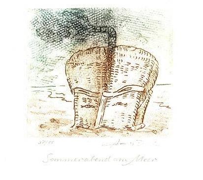 Sommerabend am Meer - zur&uuml;ck zur &Uuml;bersicht bitte hier klicken